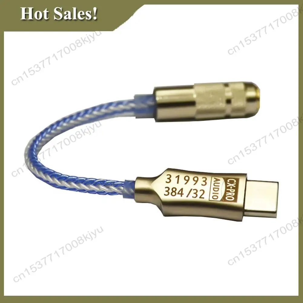 -A23G Type-C  3.5Mm Hifi 디지털 헤드폰 앰프 CX31993 칩 디코딩 DAC 오디오 디코딩 케이블(안드로이드 Win10용)