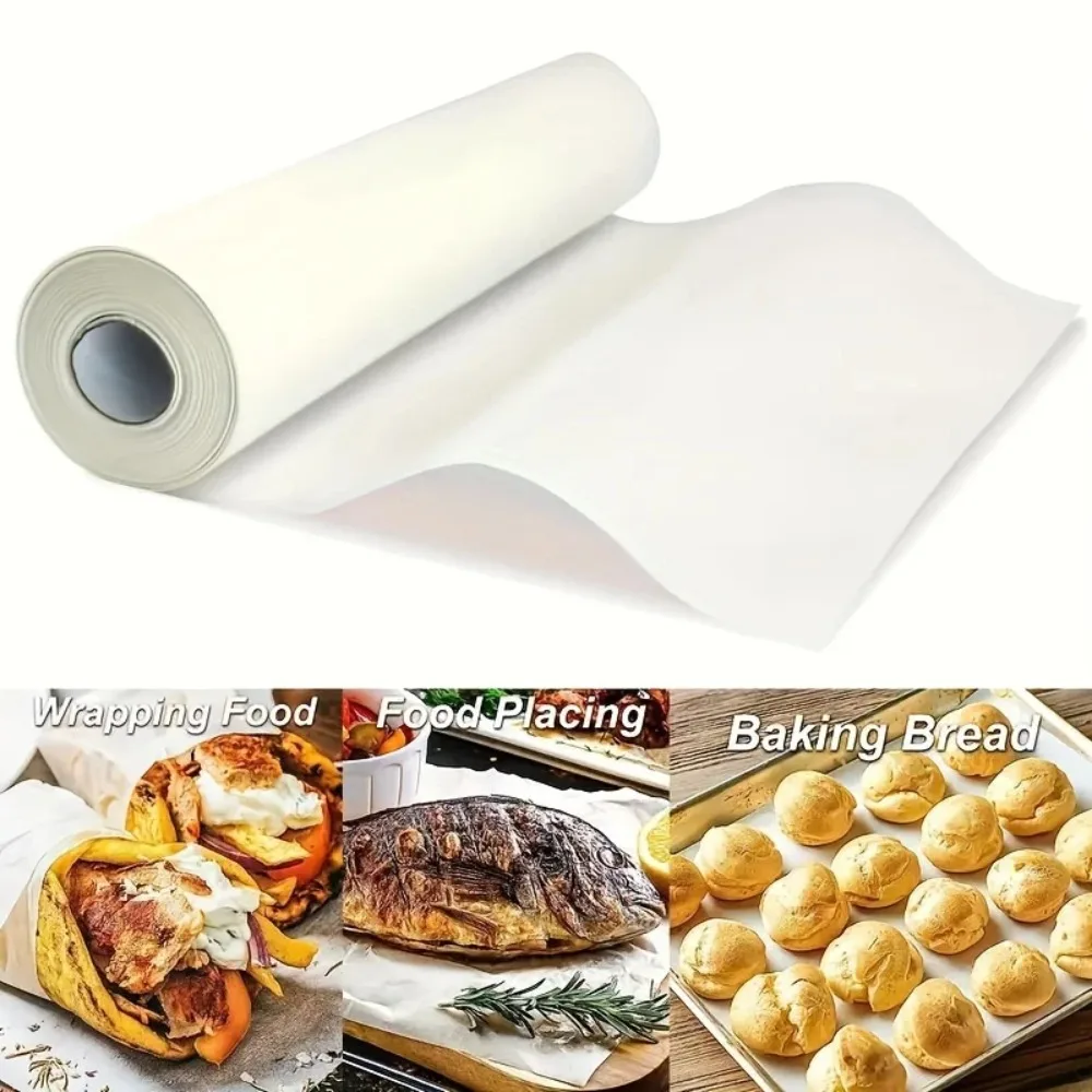 Silicone Oil Paper Baking Paper Disposable Heat Resistant Air Fryer Liners Non-stick Oil Proof air fryer paper air fryer liners disposable air fryer liners air fryer accessories parchment baking paper