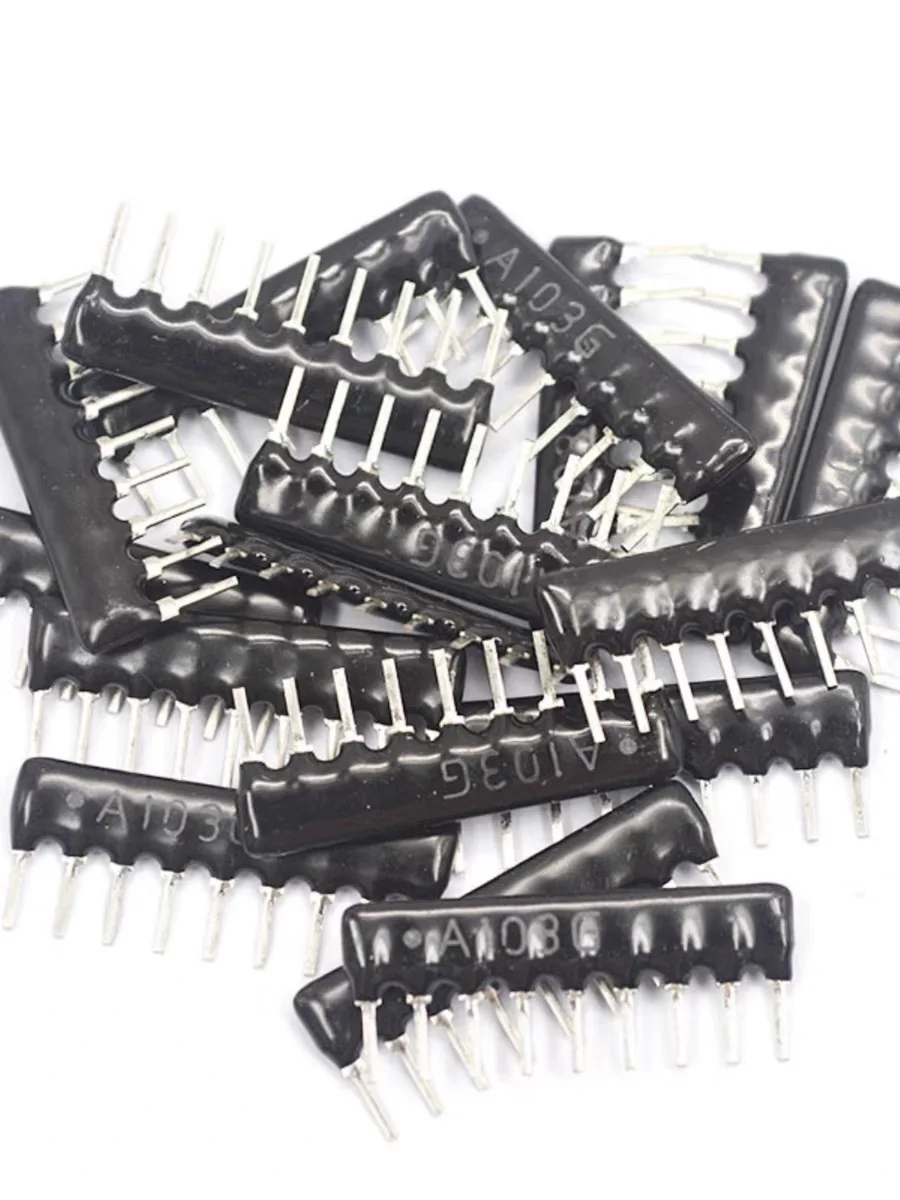 10 Resistori Di Rete DIP Array 9pin - Valori 10K Ohm | Per Circuiti Elettronici | Pacco Da 10 Pezzi - Foto 12