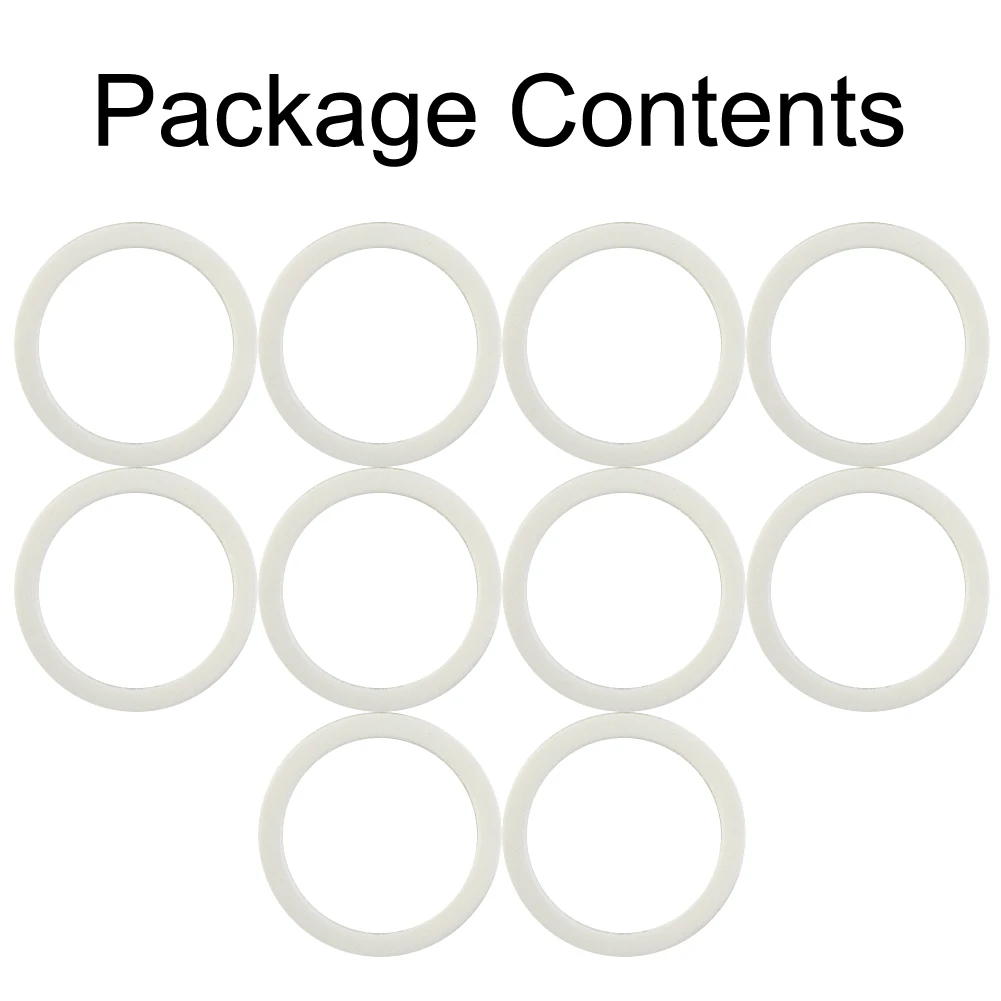 

10Pcs White Seal For IBC Cap Lid S60x6 PE Foam Seal Replacements Sealing Rings White Garden Watering Rain Barrels Accessories