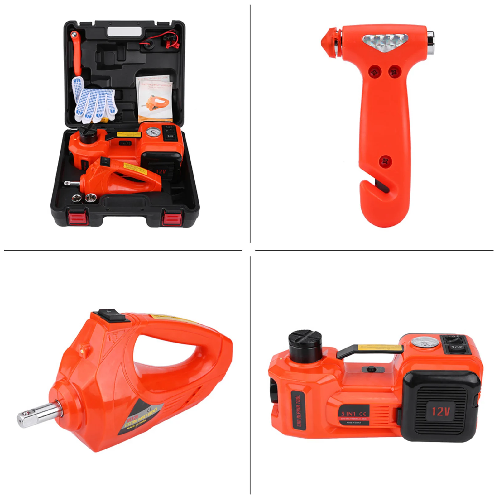 5Ton 12V Automotive Car Electric Floor Jack Garage and Emergency Equipment Auto Jack Electric Jack Auto Electric Jack