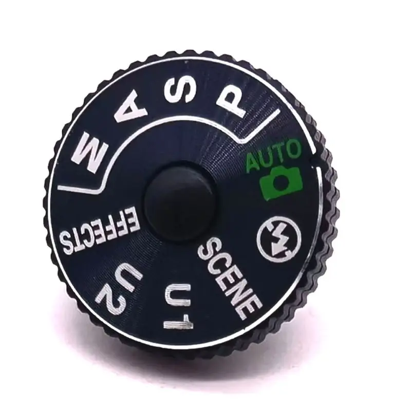 A29F-니콘 D7500 SLR용 회전 다이얼이 있는 교체용 상단 기능 모드 버튼 - 카메라 수리 부품