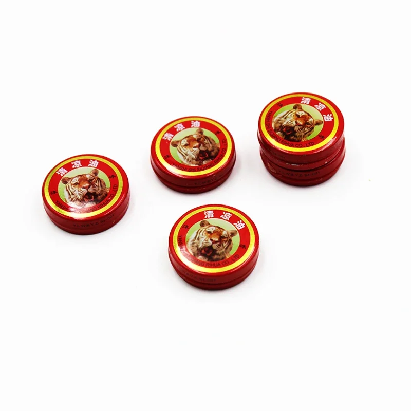 Tiger Balm Summer Cooling Oil 5/10/20pcs Refresh Brain Drive Out Mosquito Eliminate Bad Smell Treat Headache Chinese God Q31C