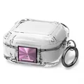 Clear With Purple
