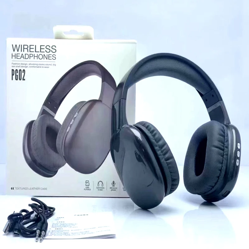 Wireless Bluetooth Headset Smart Noise Reduction Stereo Sound Heavy Bass Headphones For Ios Android Aux Fm Pc Gaming Headset Earphones Headphones Aliexpress