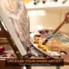 Angular Paint Brushes Nylon Hair Angled Watercolor Pait Brush Set for Acrylics Watercolors Gouache Inks Oil and Tempera 6