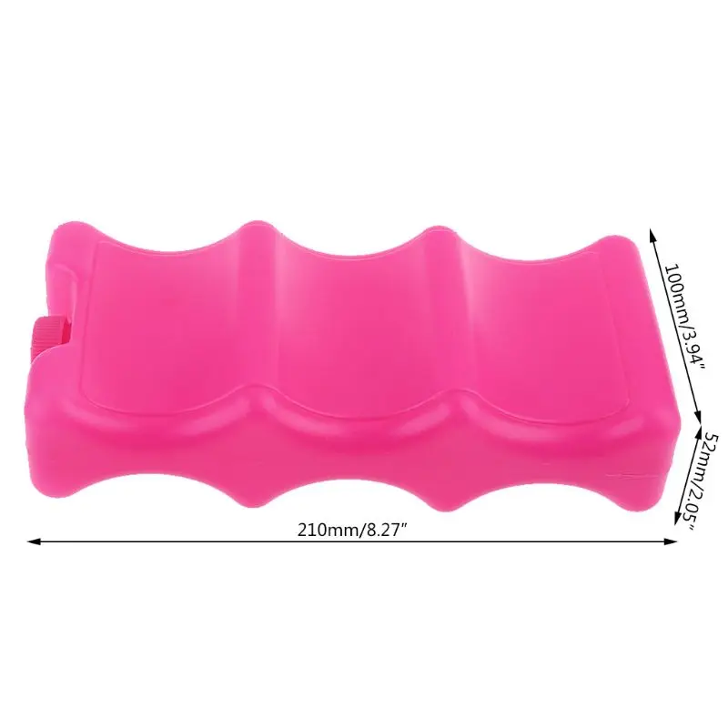 Gel Freezer Ice Blocks for Picnic Travel Lunch Reusable Cool Cooler Pack Bag