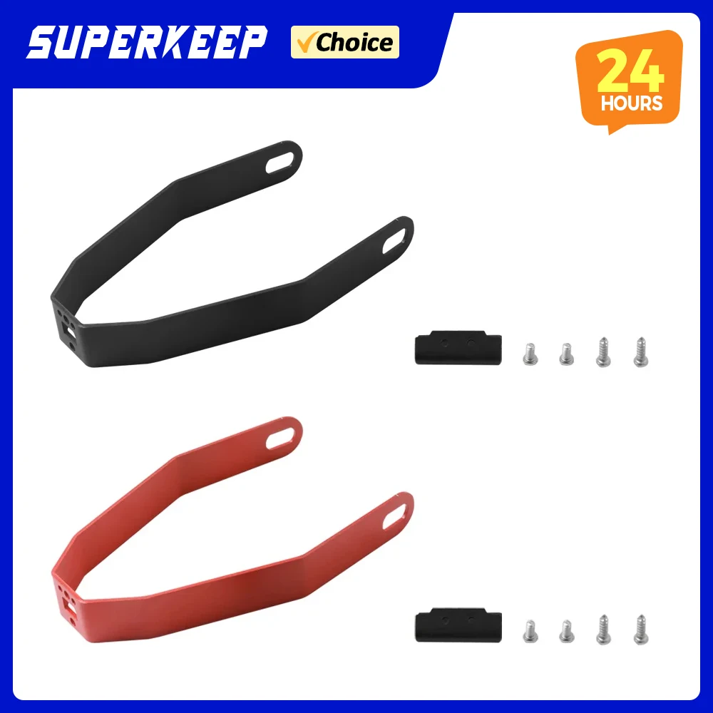 Enhanced Rear Fender Mud Guard Support and Wheel Holder Bracket for 10-Inch Tire Electric Scooters
