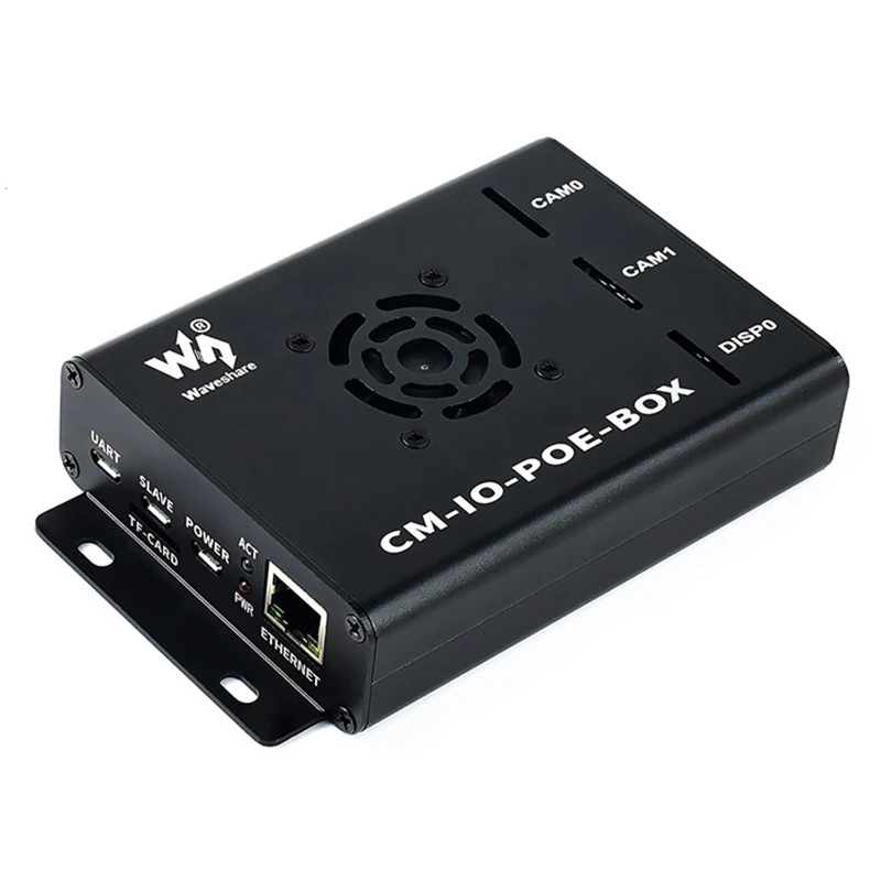 Raspberry Pi CM3 Lite Waveshare CM-IO-POE-BOX,  ̽ Ȯ