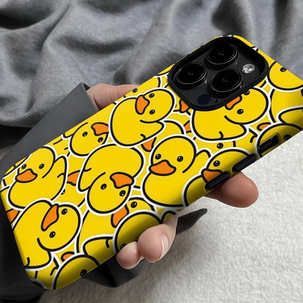 Magnetic Yellow Rubber Ducks Phone Case - Durable and Stylish Cover