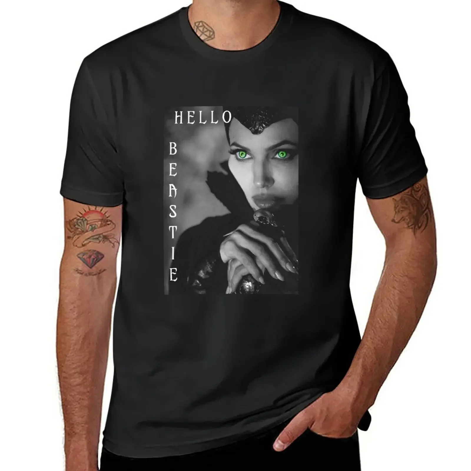 

Hello Beastie T-Shirt Short sleeve tee summer top mens t shirts pack