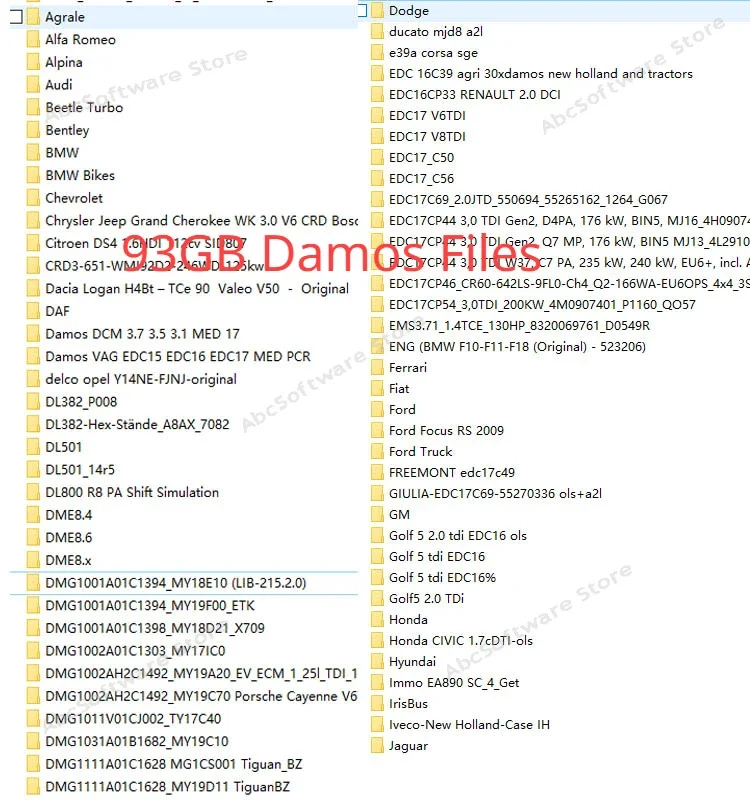 ECU Programming Tool Winols 4.7 Software 93GB Damos Files ECM TITANIUM 26100 Immo Service Tool V1.2 Install Video Guid