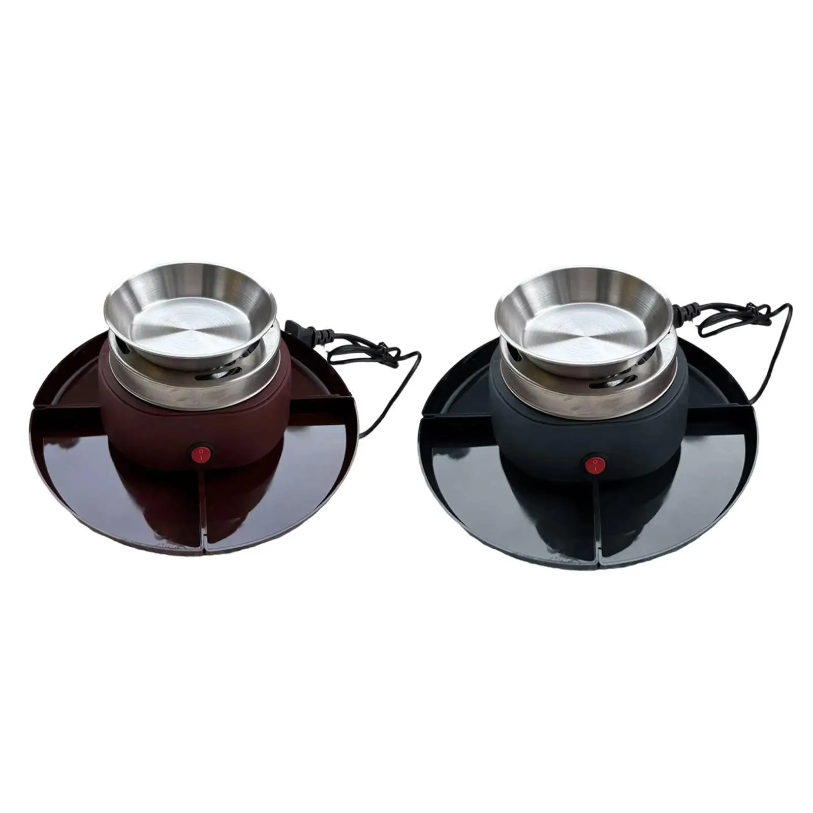 Smores Kit Melt Fondue Pot Electric Smores Maker for Family Christmas Indoor