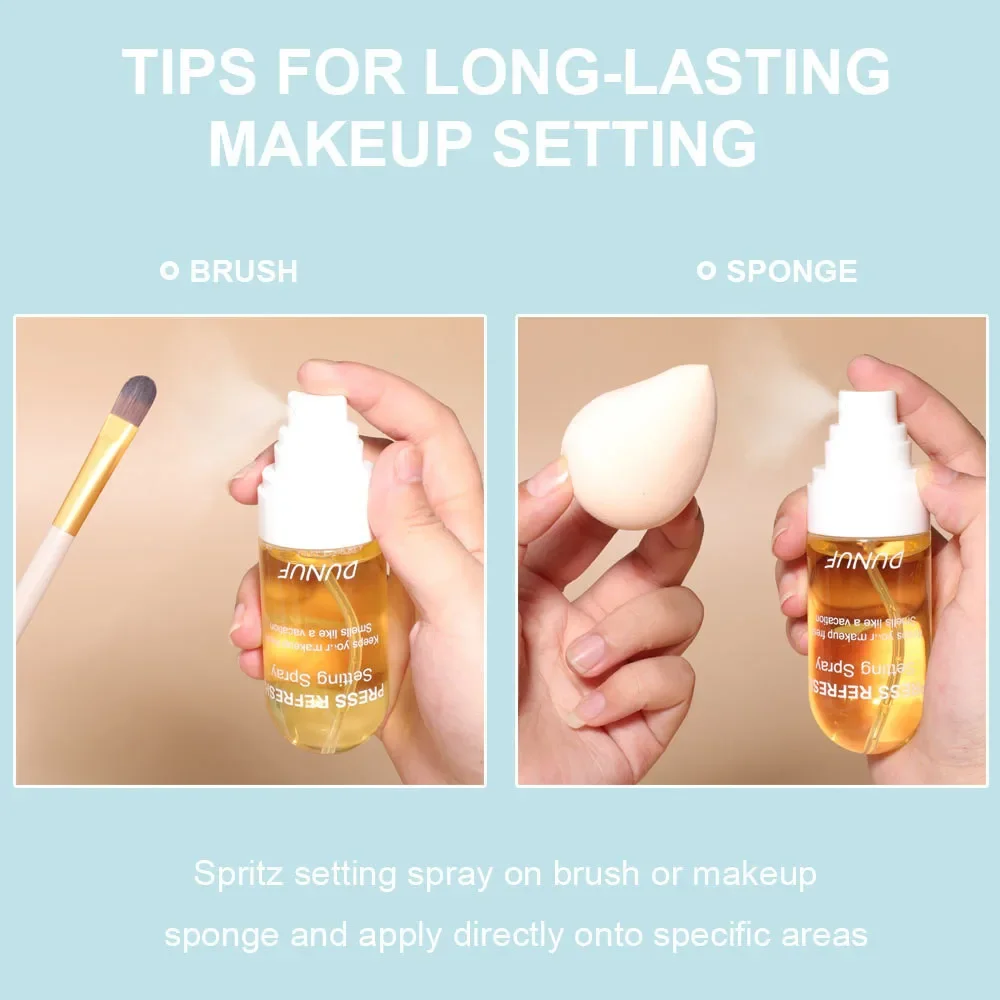 Makeup Setting Spray 55ml Makeup Setting Spray Moisturizing Long Lasting 24 Hours Hydrate Oil Control Quick Fixer Cosmetics Keeps Your Makeup Fresh