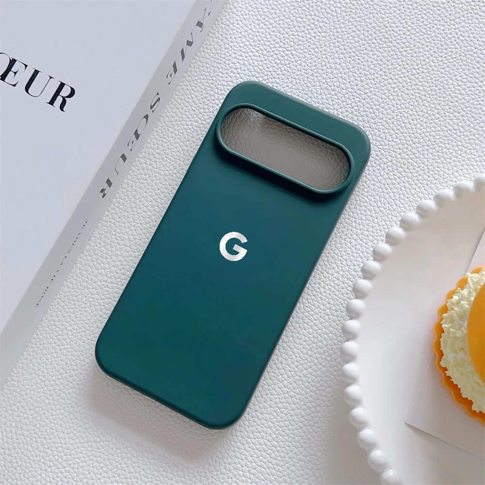 Silky Matte Shockproof Silicone Phone Case - Soft, Protective Cover