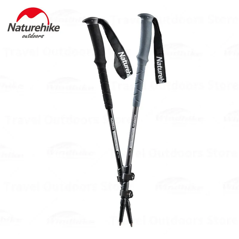 

Палка для трекинга Naturehike ST03, 62-135 см, уличная телескопическая палка из алюминиевого сплава для альпинизма с внешним замком, 3-секционное Походное оборудование