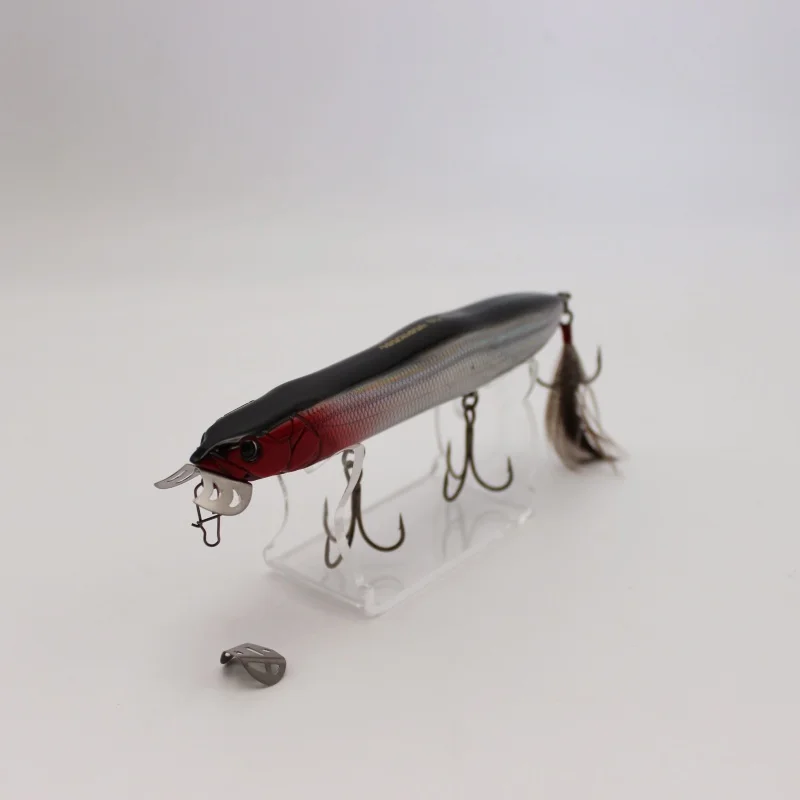 Popper Fishing Lure 128M/25G 116Mm/16G Wave Climbing Floating Surface Con Esca Artificiale Dura Con Becco Di Ferro Wobbler Crankbait
