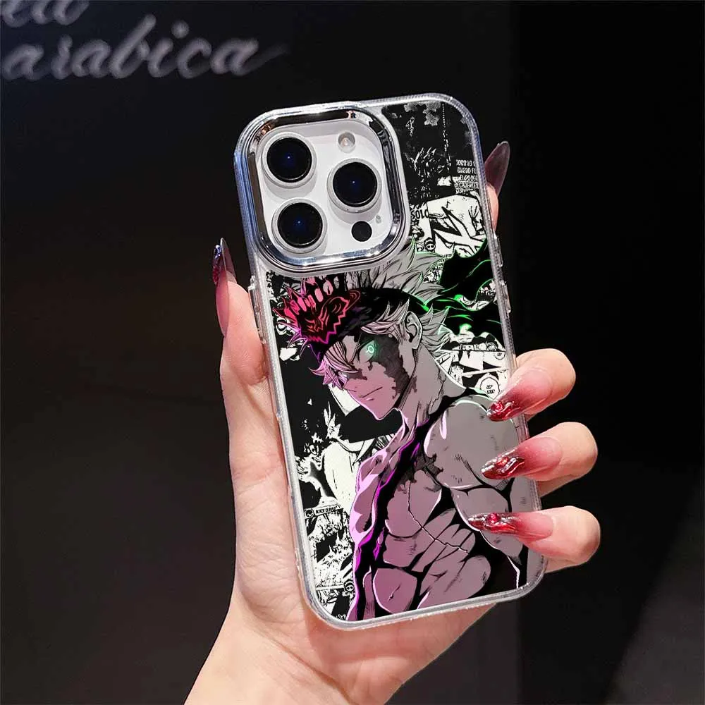 Black Clover Anime Soft Phone Case