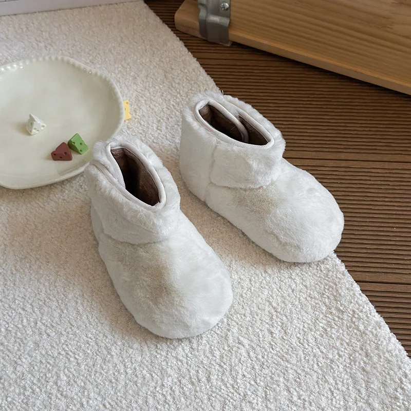 Girls Winter Casual Boots Soft Anti Slip Korean Style