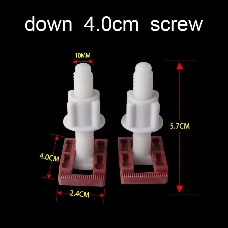 Toilet Seat Hinges Mountings Closestool Bolt Anchoring Screw Universal Toilet Replacement Accessories Bathroom Fixture Fittings