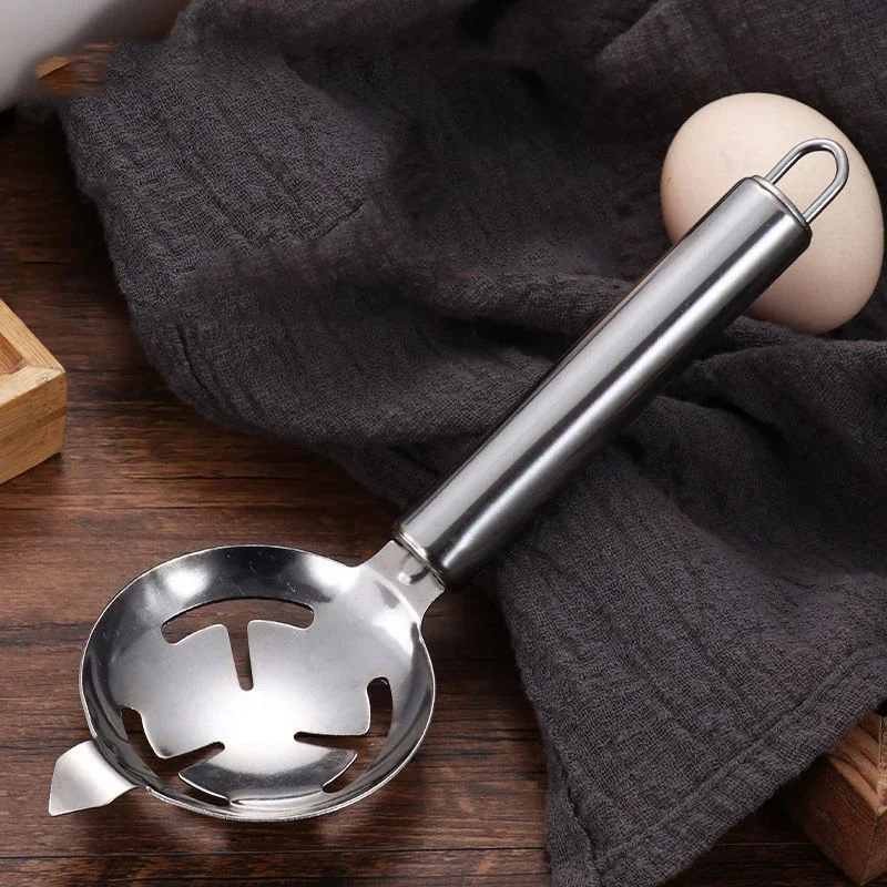 1 Pcs Stainless Steel Egg Dividers Egg Yolk and White Separation Tools Cooking Accessories