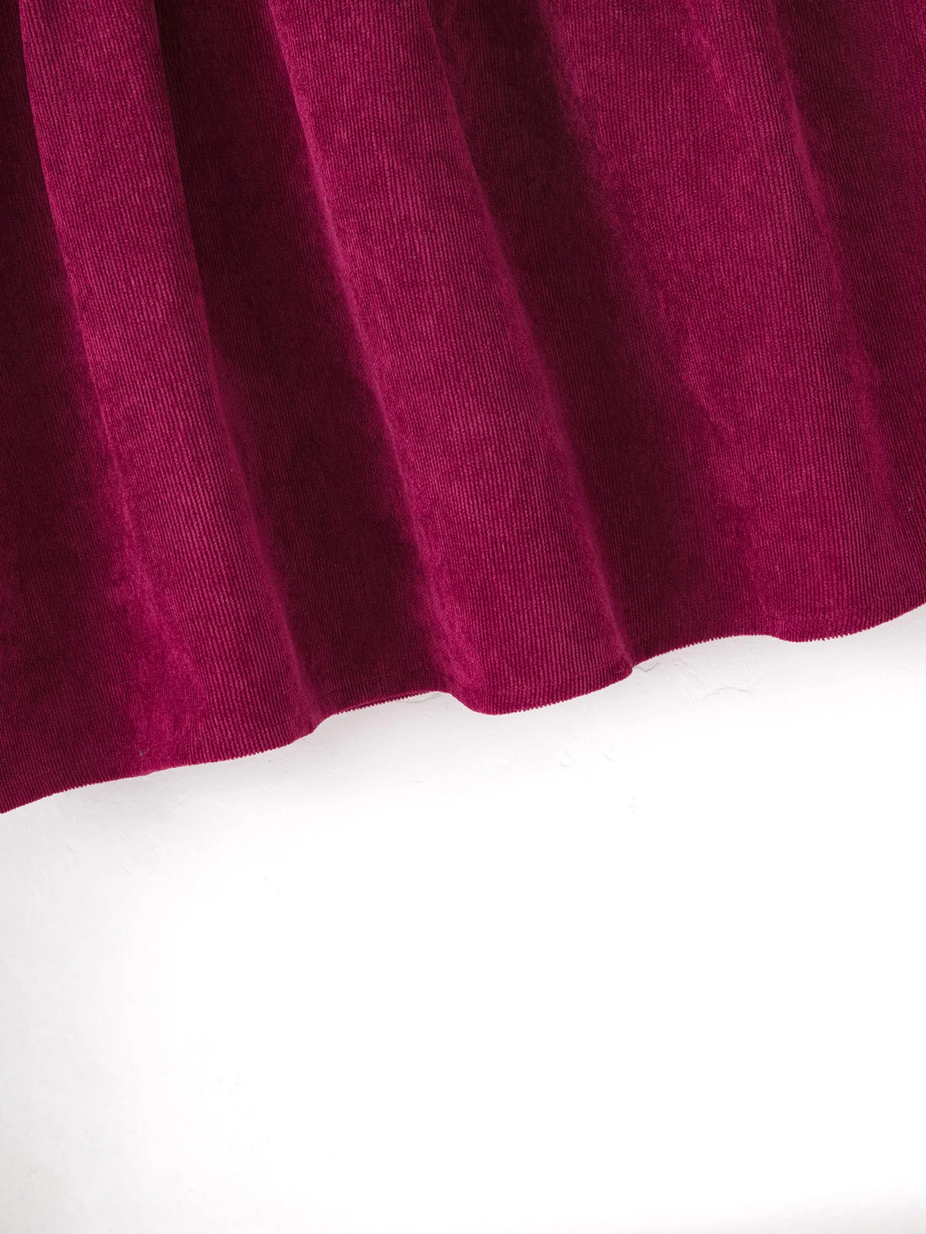 Girls Burgundy Velvet Dress 6