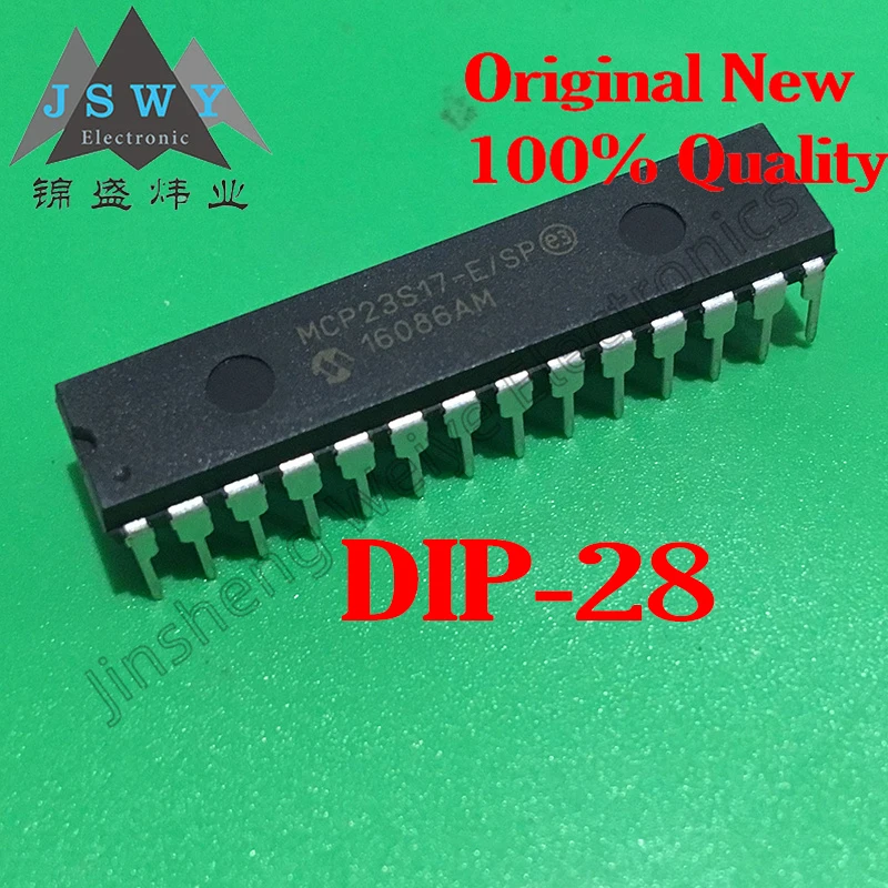 

5~10PCS MCP23S17-E/SP MCP23S17 MCP23016-I/SP MCP23016 Direct DIP-28 Microcontroller Chip 100% Brand New Genuine Free Shipping