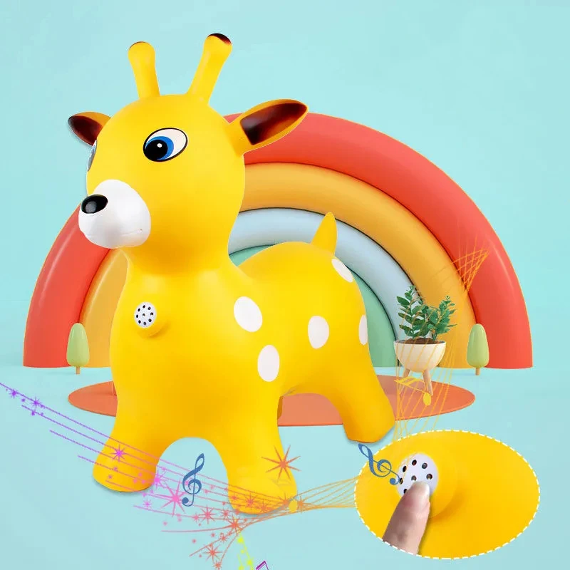 Thickening Baby Jumping Horse Non-slip Baby Jump Horses Play Outdoor/Indoor Safe And Healthy Balance Sports Children Toys