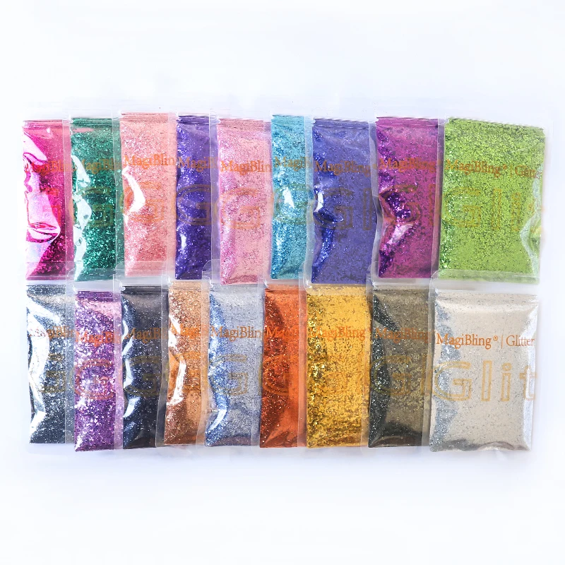 MagiBling 100g Glitter Powder Sparkly Mixed Mermaid Sequins for Salon DIY handmade Nail Art Ornament Toys Accessories s