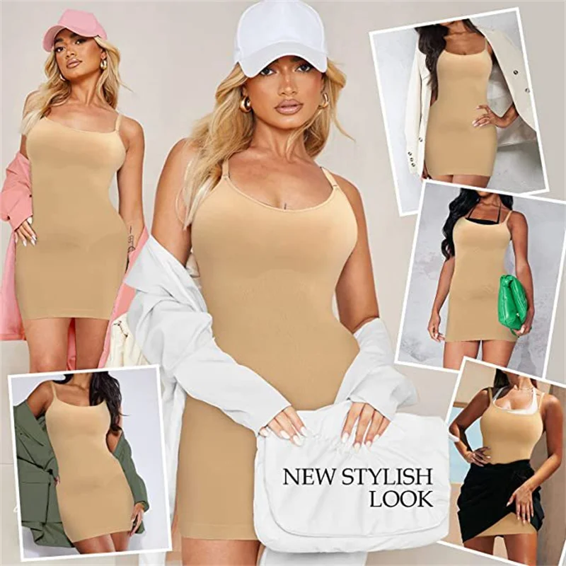 Shapewear Dress Women Women's Shapewear Slips For Under Dresses