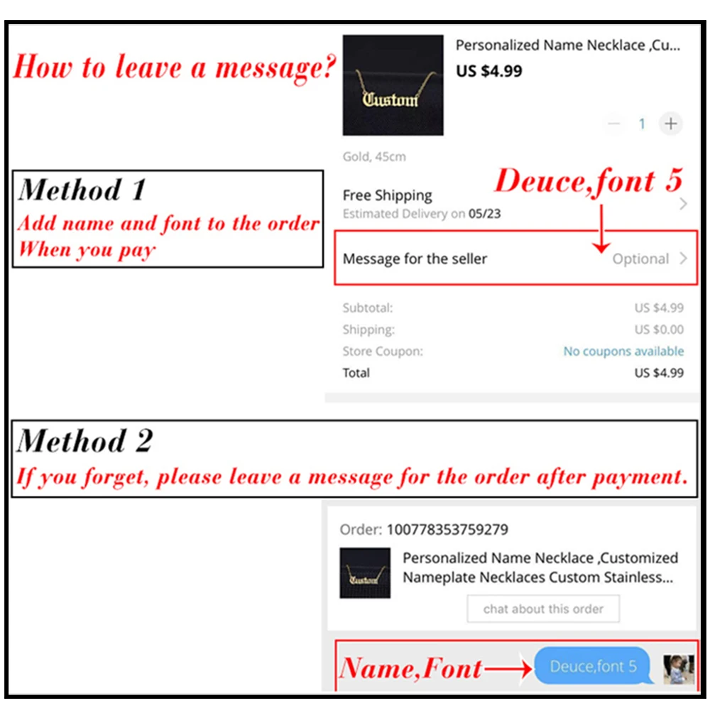 DHQH Original New Custom Name Set Jewelry Stainless Steel Love Crown Name Pendant Engraved Name Children's Bracelet Necklace Set - Image 5