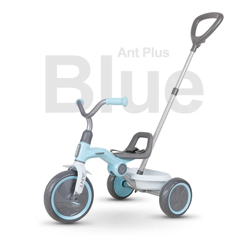 Children's tricycles 1-6 years old Bicycle Children's riding baby carriage portable folding baby slip artifact