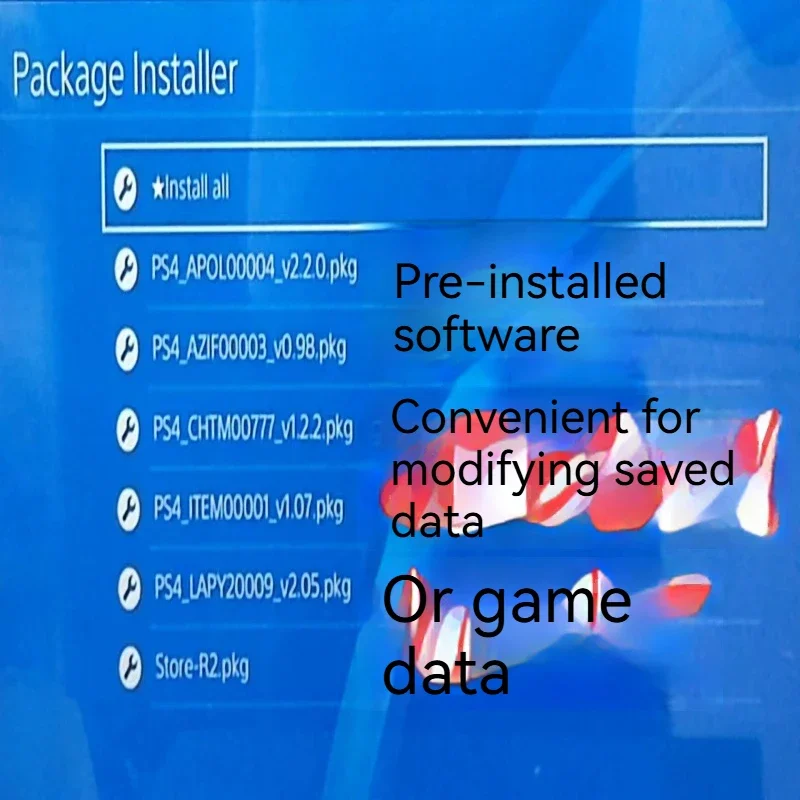 For PS4 JB Disc Suppit FW 9.0-12.02 Syste Tool Mod Game Console