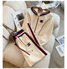 High Quality Golf Suits Women Golf Wear 2025 Spring New Two Piece Set Fashion Hooded Coat + Sports Pants Women Golf Clothes 4