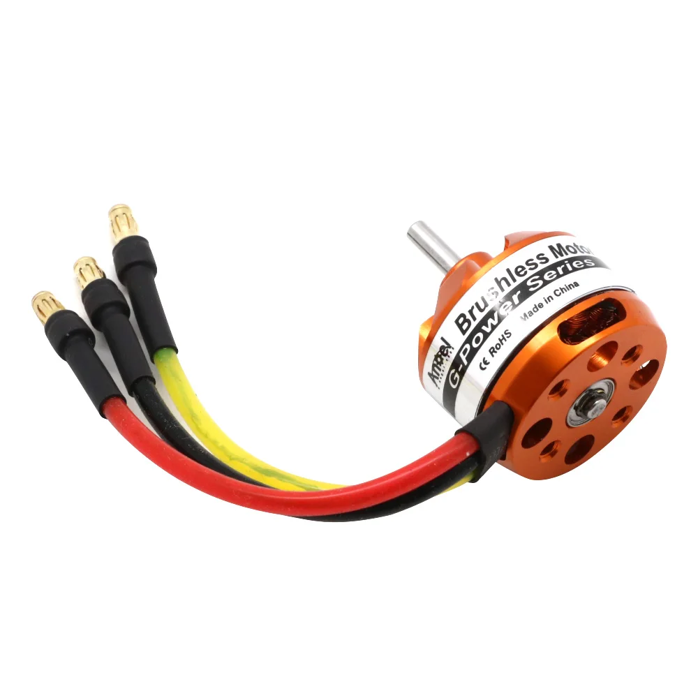 Moteur Brushless D2822 2600KV/1800KV/1450KV/1100KV pour RC Drone Avion