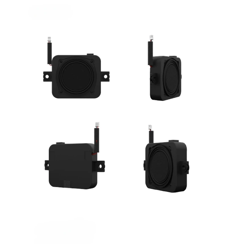 SOTAMIA 2Pcs Mini Full Range Speaker 4 Ohm 5W Square Cavity Speaker Neodymium Magnetic HiFi Loudspeaker DIY Game Console Speaker 5