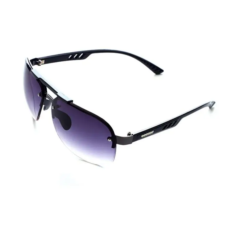 

2024 Fashion Sunglasses Men Sun Glasses Women Metal Frame Black Lens Eyewear Driving Goggles UV400 B16