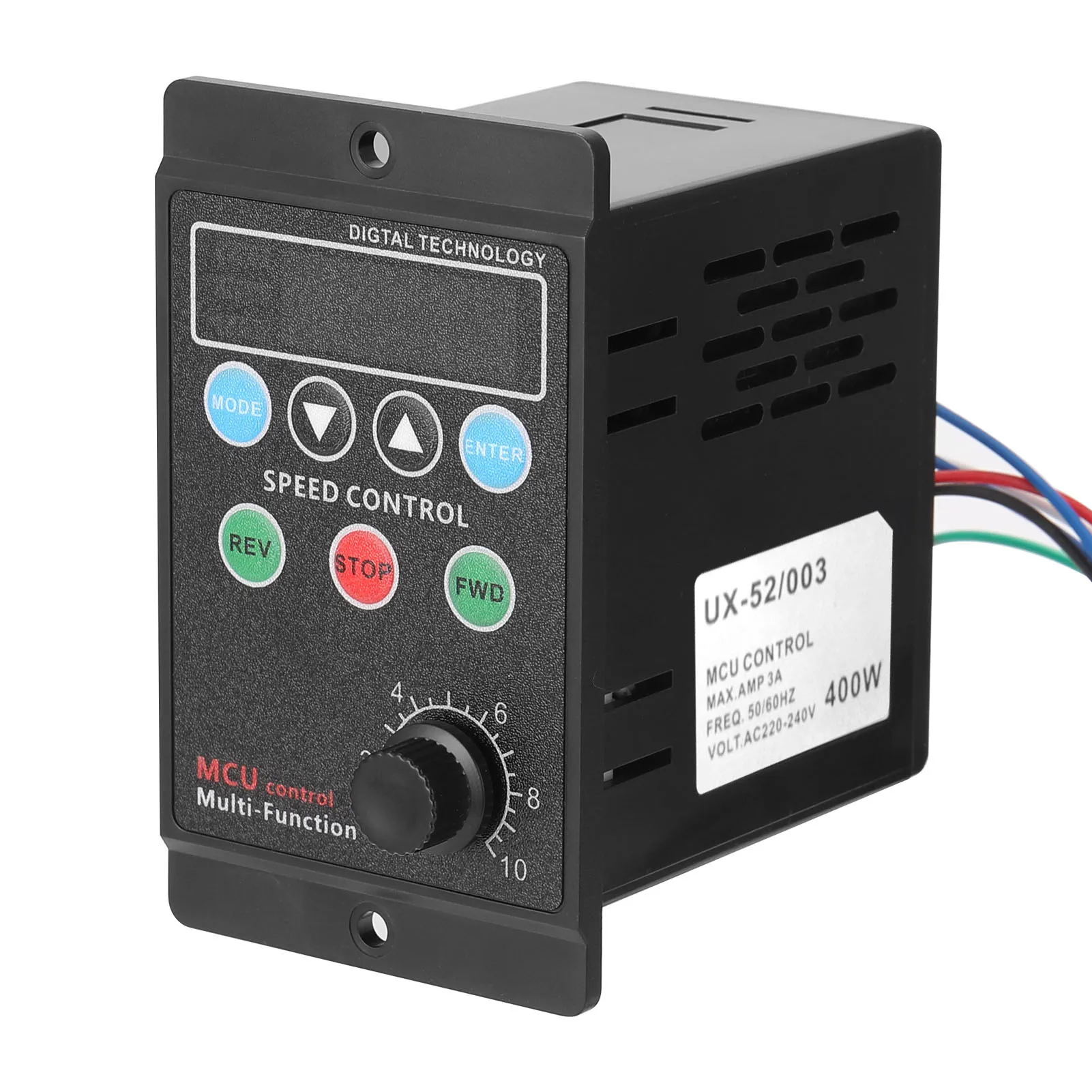 Description Picture 5 of item400W AC220V Multifunctional Motor Speed Controller Motor Speed Pinpoint Controller Forward &amp Backward Motor Governor