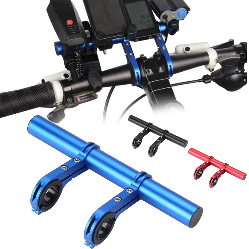 1 Set Manubrio Extender 30Cm Manubrio Della Bicicletta Ebike Extender In Lega Di Alluminio Doppio Manubrio Extender Per Manubrio Da 31.8Mm