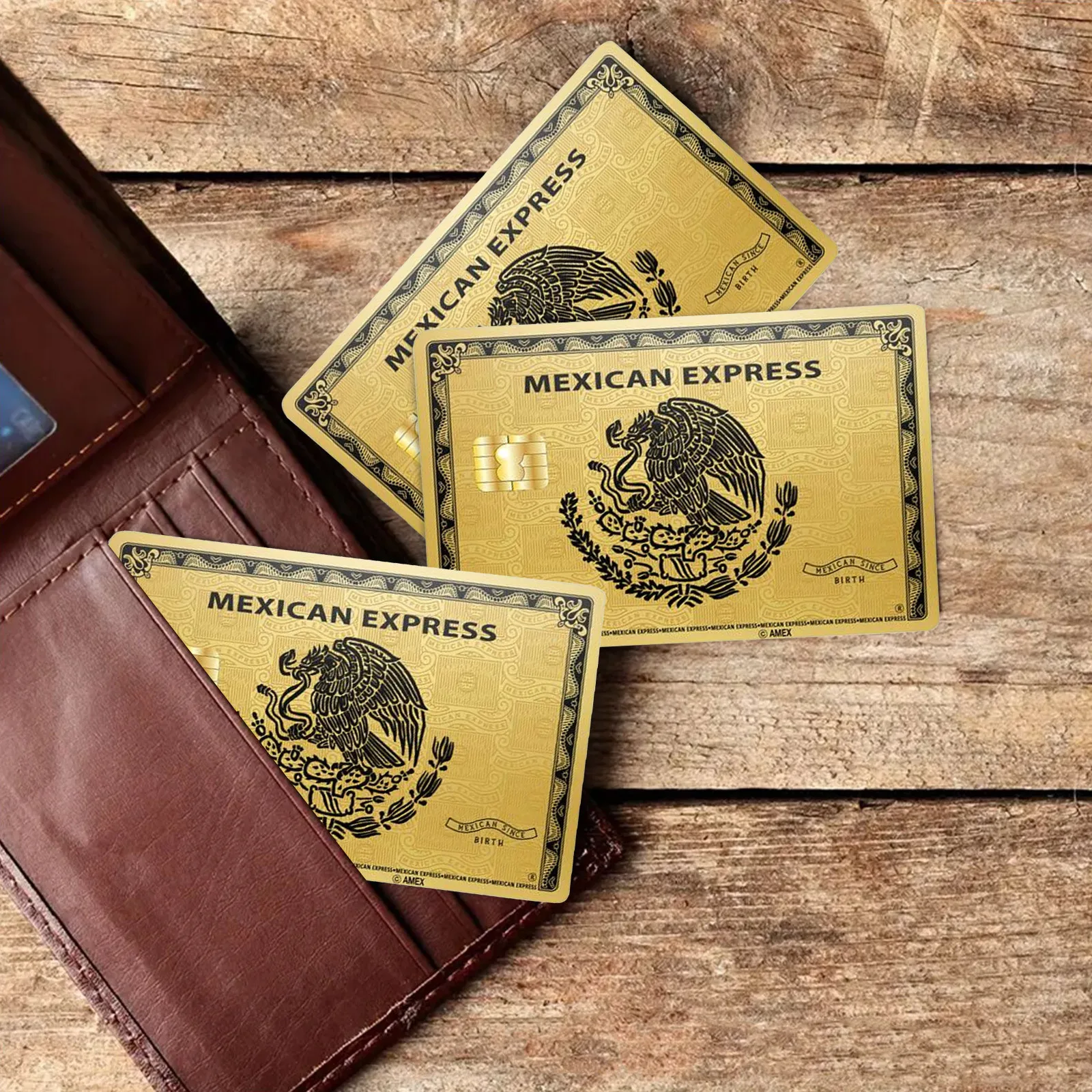Golden Mexican Express Blackhawk Debit Card Sticker bank card stickers