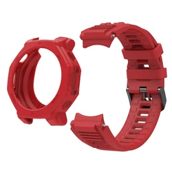 Rugged Outdoor Sport Silicone Watchband with Protective Cover - T - rex 3pro 48mm (R)