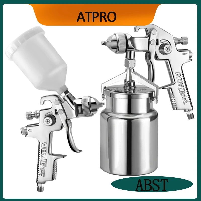 ABST car paint spray gun, manual household paint sprayer, high