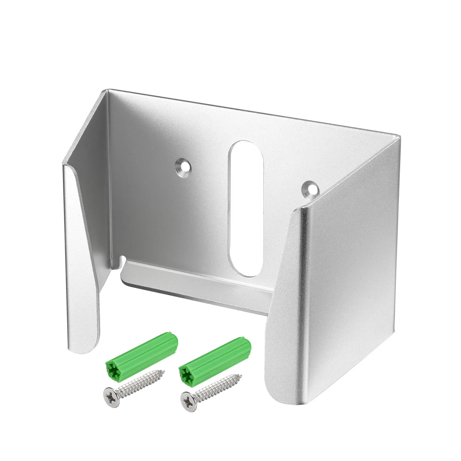 Aluminum Wall Mount Kit for Starlink Power Supply Silver