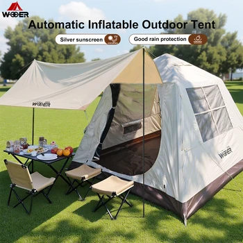 Inflatable Multi-Person Camping Tent 6