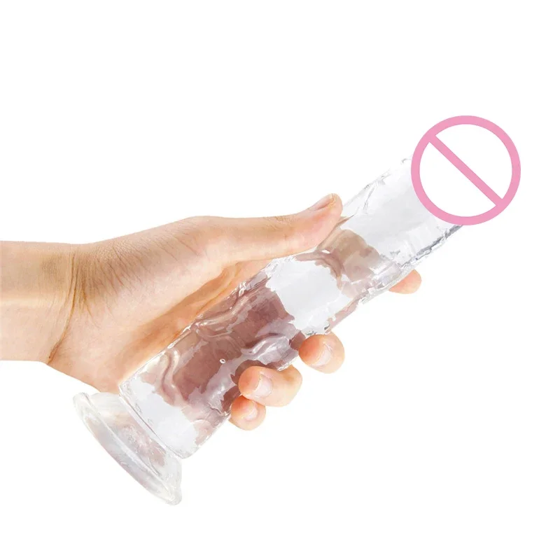 Sex Toys Flexible Realistic Dildo With Strong Suction Cup For Woman