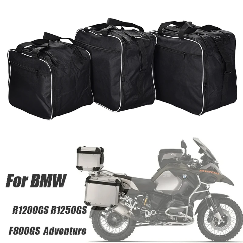 오토바이 수하물 가방, BMW R1200GS Adv 탑 케이스, 블랙 내부 가방, ..