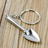Shovel Keyring Creative Lovely Metal Pendant Tool Key Chain Silver 6