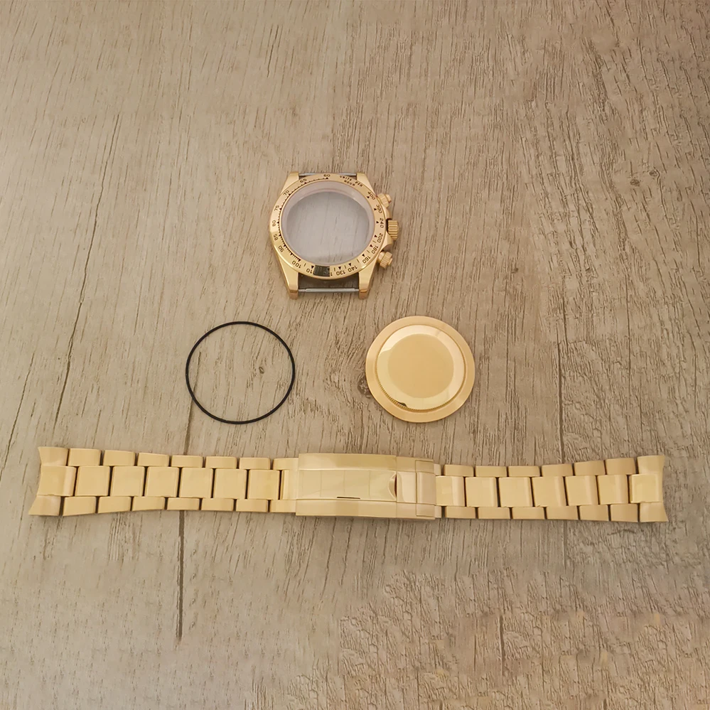Movimento Nh35 Nh36 Cassa Orologio In Acciaio Inox 39 Mm - Vetro