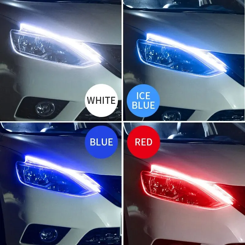 LED DRL ڵ ְ ,   Ʈ, ڵ Ʈ,   õ,  극ũ 帧 , 70cm, 2 