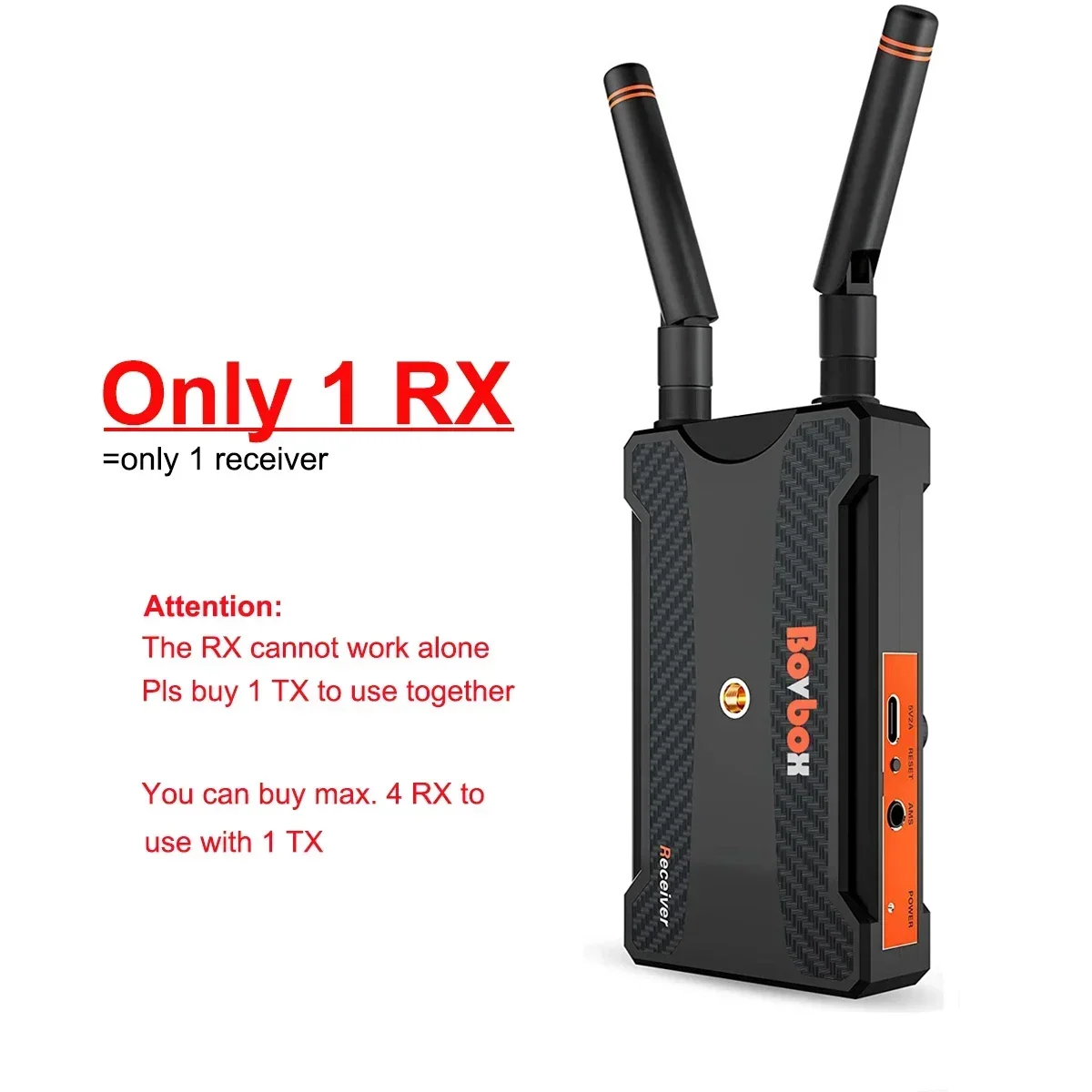 BovBox ワイヤレス HDMI 送受信機 1080P HD無線HDMI▪️SRC▪️BovBox